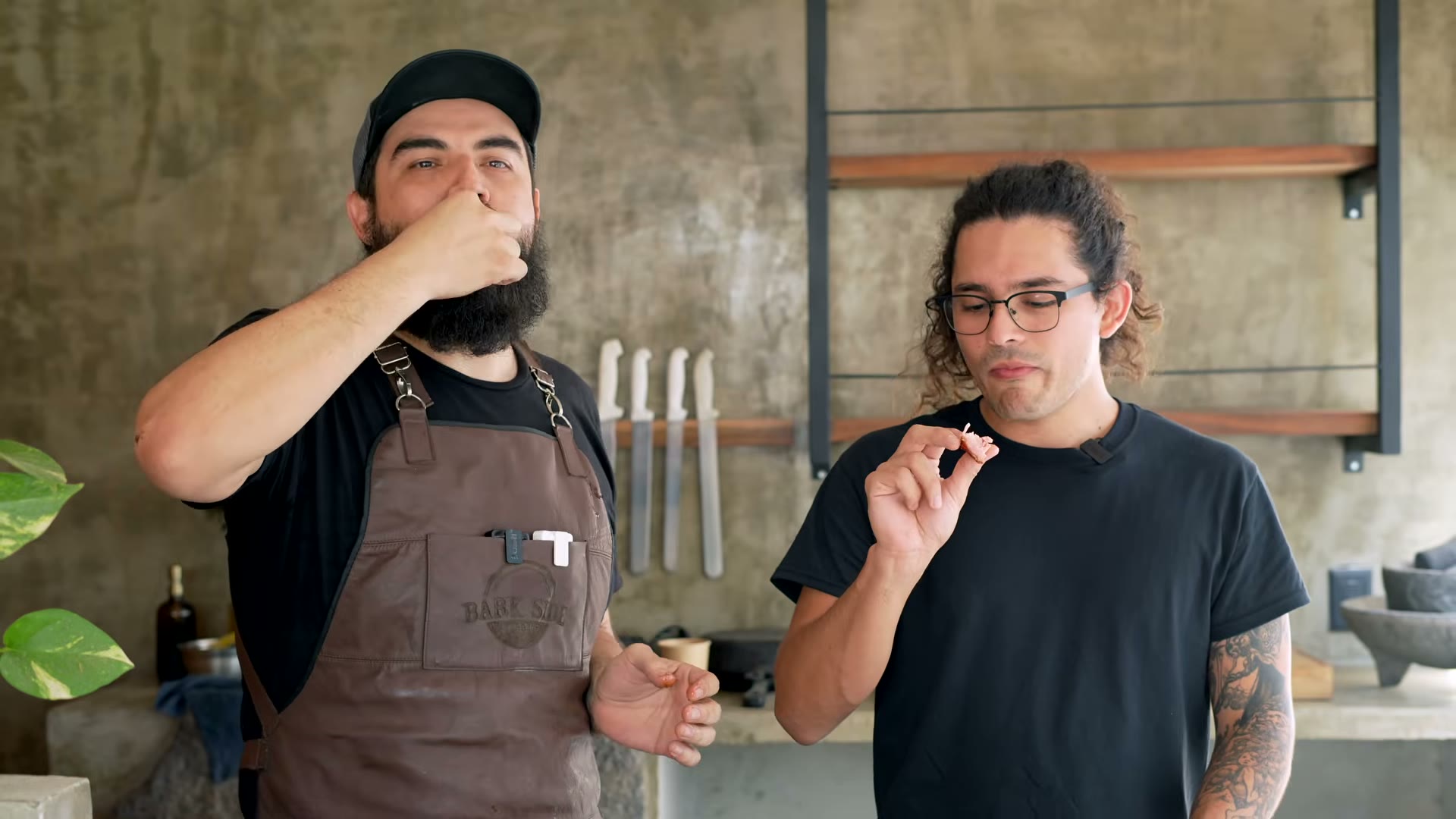 Carnitas ahumadas doradas, listas para servir