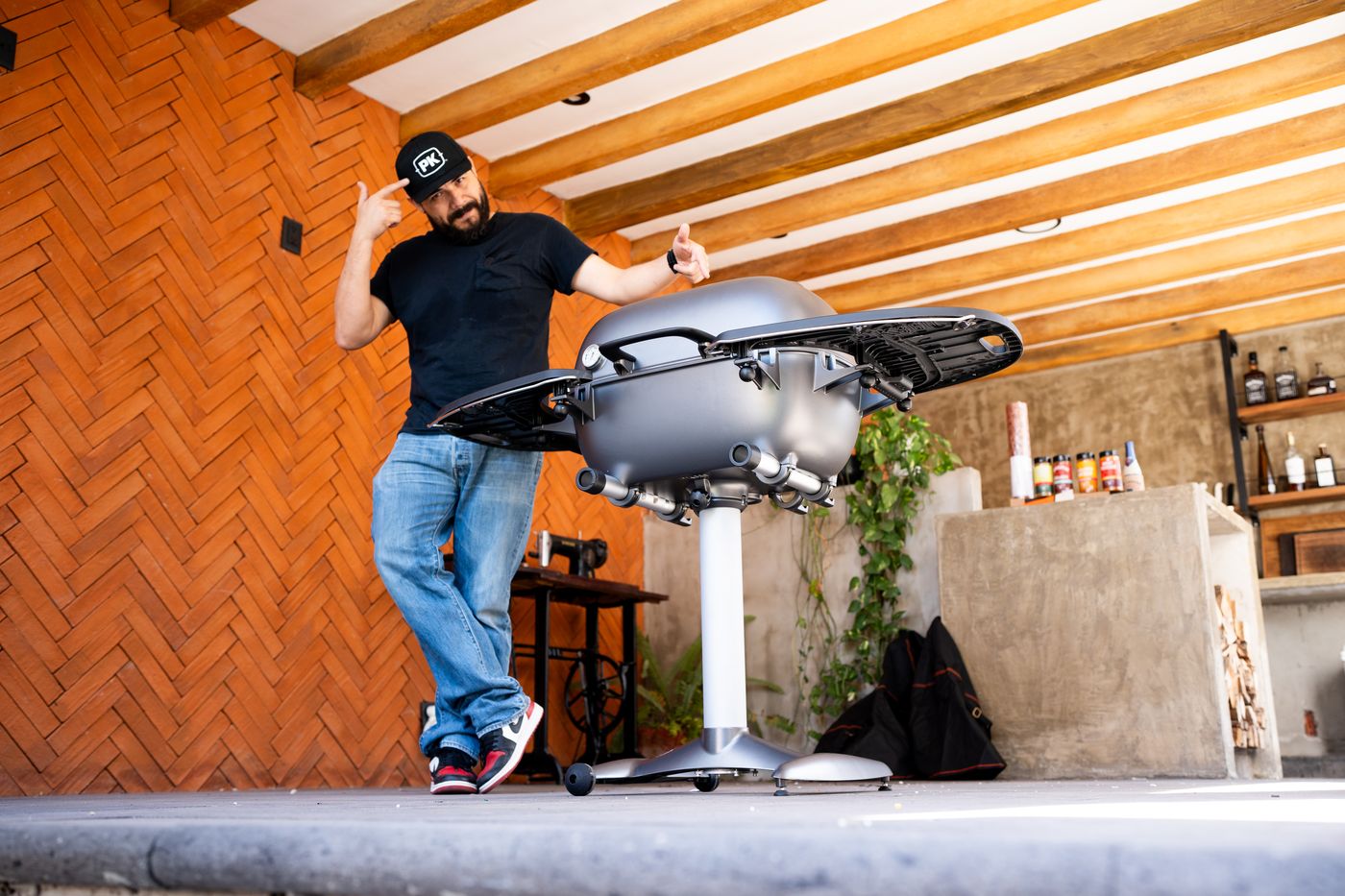 PK360 Grill and Smoker completo