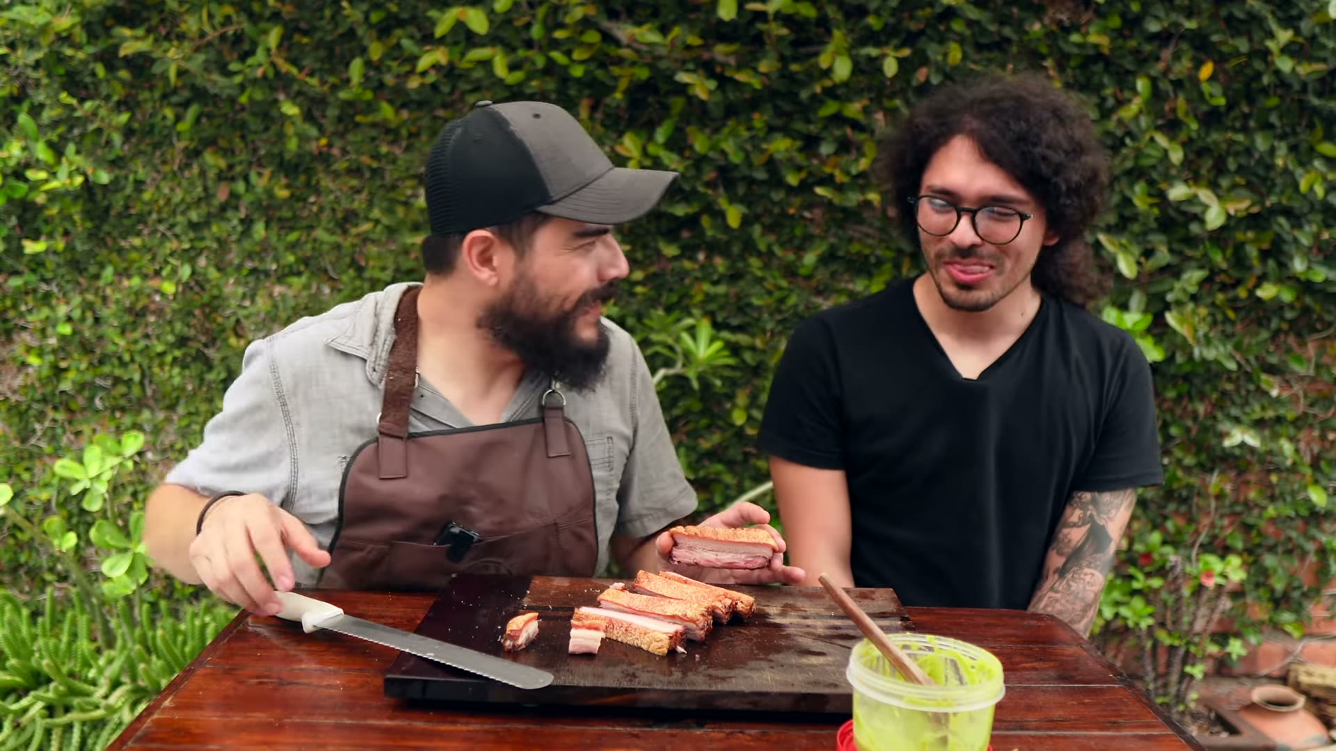Detrás de cámaras del canal de BBQ