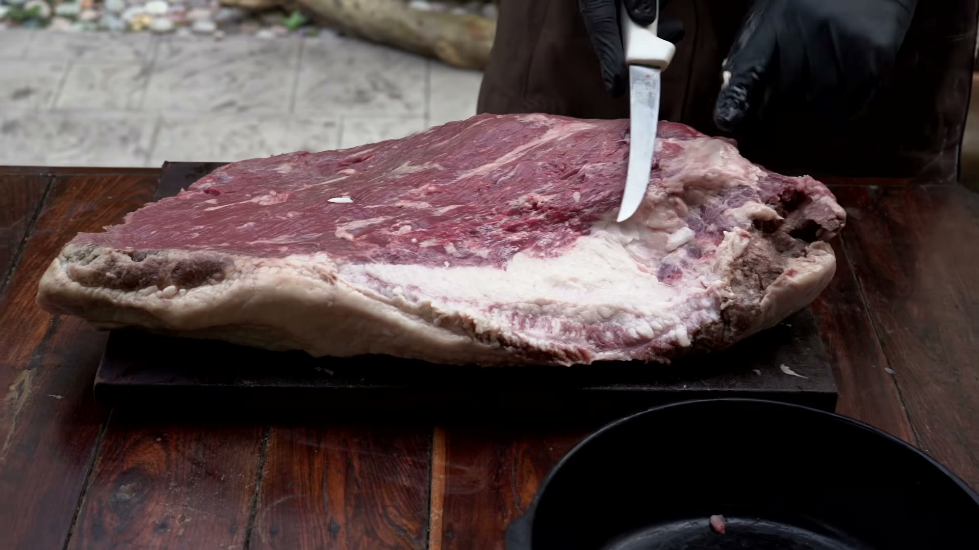 Redondeando las esquinas del brisket para darle forma aerodinámica